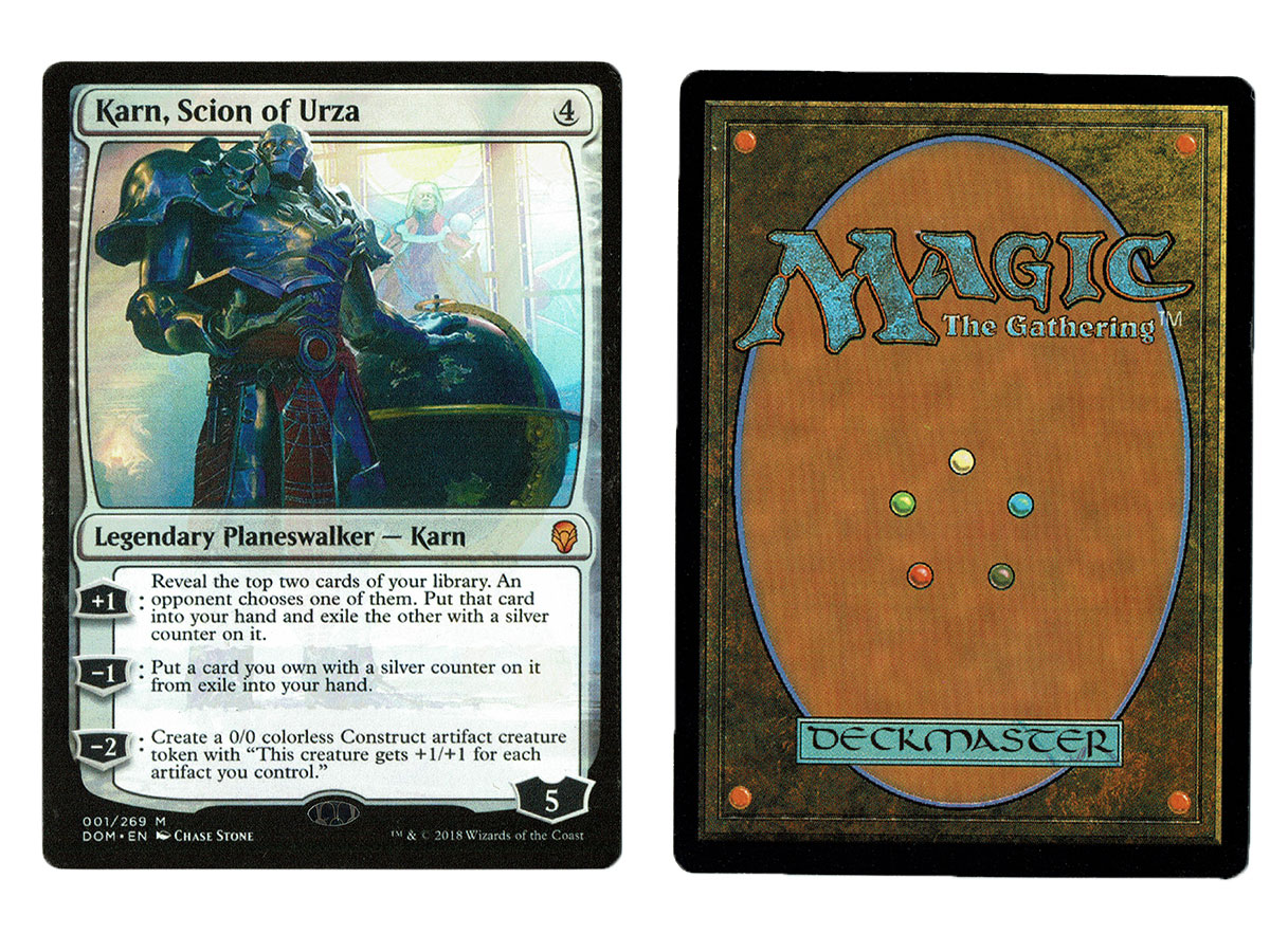 3x Construct #6 Custom Altered Tokens MTG Dominaria for Karn, Scion of Urza 