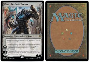 Karn, the Great Creator from War of the Spark Magic the Gathering Proxy