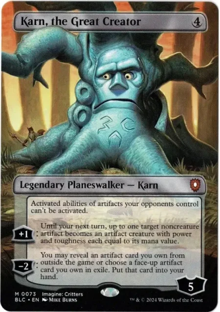 Karn The Great Creator Bloomburrow Magic the Gathering Proxy