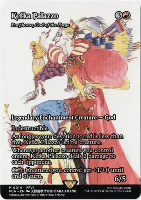 Kefka Palazzo 1 Magic the Gathering Proxy