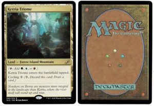 Ketria Triome from Ikoria Magic the Gathering Proxy