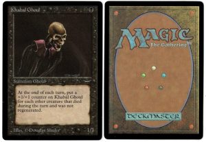 Khabál Ghoul from Arabian Nights Magic the Gathering Proxy