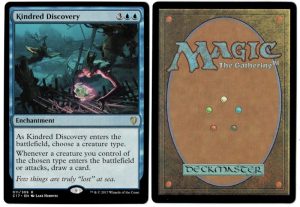 Kindred Discovery from Commander 2017 Magic the Gathering Proxy