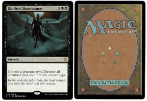 Kindred Dominance from Commander 2017 Magic the Gathering Proxy