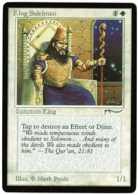 King Suleiman Magic the Gathering Proxy