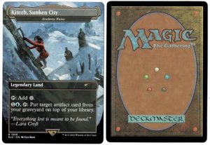 Kitezh, Sunken City - Academy Ruins #1506 from Secret Lair Drop Magic the Gathering Proxy