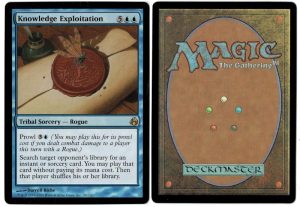 Knowledge Exploitation from Morningtide Magic the Gathering Proxy
