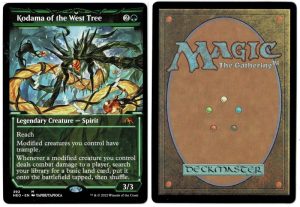 Kodama of the West Tree (Showcase) from Kamigawa: Neon Dynasty Magic the Gathering Proxy