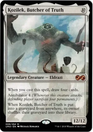 Kozilek, Butcher of Truth from Ultimate Masters Magic the Gathering Proxy