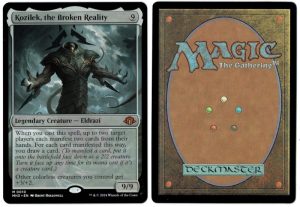 Kozilek, the Broken Reality from Modern Horizons 3 Magic the Gathering Proxy