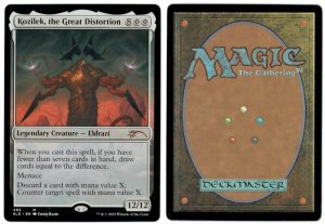 Kozilek, the Great Distortion from Secret Lair Drop Magic the Gathering Proxy