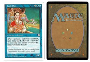 Lady Sun from Portal Three Kingdoms Magic the Gathering Proxy