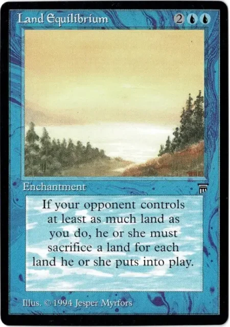 Land Equilibrium Magic the Gathering Proxy