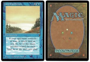 Land Equilibrium from Legends Magic the Gathering Proxy