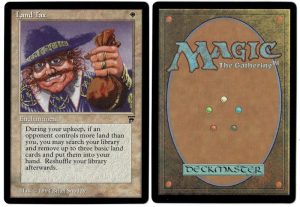Land Tax from Legends Magic the Gathering Proxy