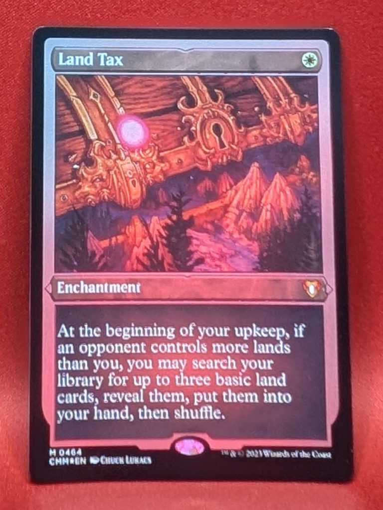 Land Tax Magic the Gathering Proxy