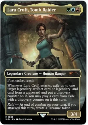 Lara Croft Magic the Gathering Proxy