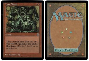 Last Chance from Portal Magic the Gathering Proxy