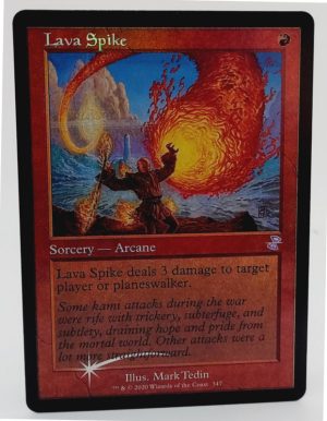 FOIL Lava Spike from Time Spiral: Remastered Proxy