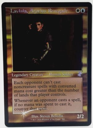 FOIL Lavinia, Azorius Renegade from Time Spiral: Remastered Proxy