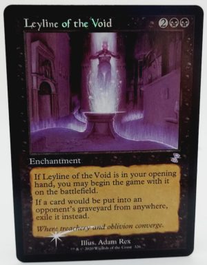 FOIL Leyline of the Void from Time Spiral: Remastered Proxy