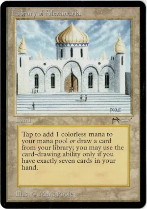 Library Of Alexandria 2 Magic the Gathering Proxy