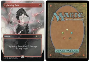 Lightning Bolt (0037) from Secret Lair Showdown Magic the Gathering Proxy