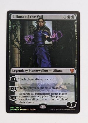FOIL Liliana of the Veil from Dominaria United Proxy