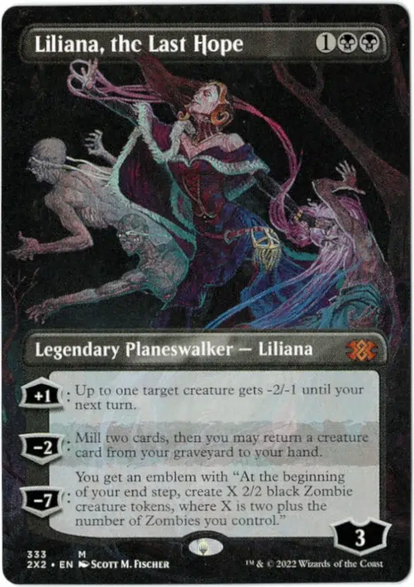 Liliana Last Hope 22 Magic the Gathering Proxy