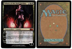 Liliana of the Dark Realms from Magic 2014 Magic the Gathering Proxy