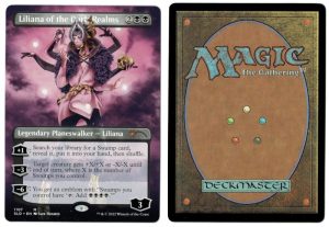 Liliana of the Dark Realms from Secret Lair Drop Magic the Gathering Proxy