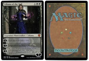Liliana of the Veil from Dominaria United Magic the Gathering Proxy