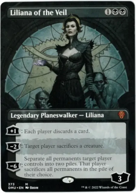 Liliana Of The Veil Ext Magic the Gathering Proxy