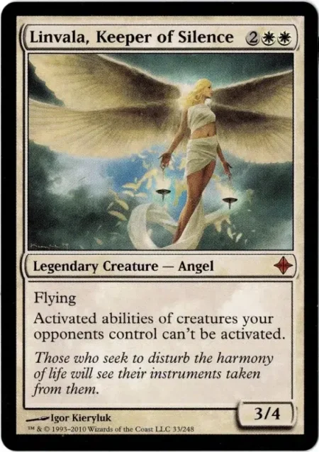 Linvala Keeper Of Silence Magic the Gathering Proxy