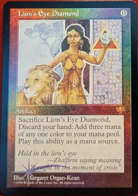 Lions Eye Diamond Foil Magic the Gathering Proxy