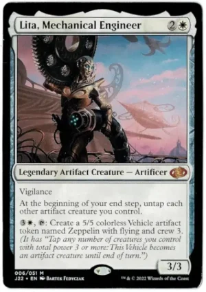 Lita Mechanical Engineer Magic the Gathering Proxy