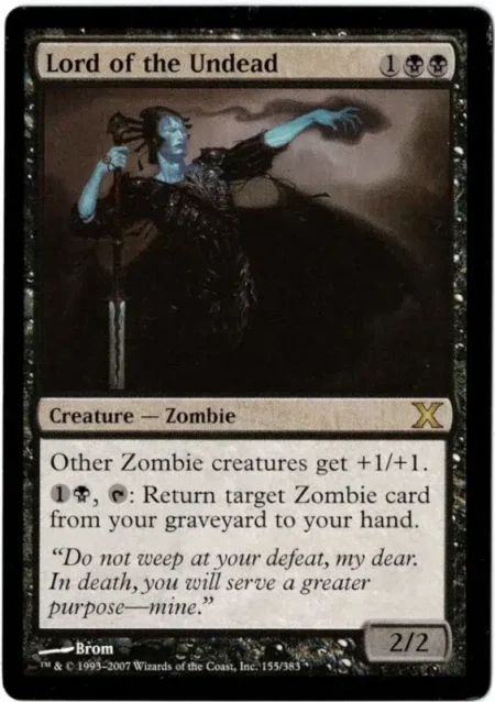 Lord Of The Undead 10th Magic the Gathering Proxy