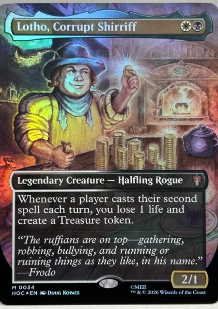 Lotho corrupt shirriff hobbit – magic the gathering proxy