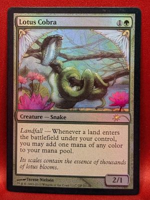 FOIL Lotus Cobra from Grand Prix Promos Magic the Gathering Proxy
