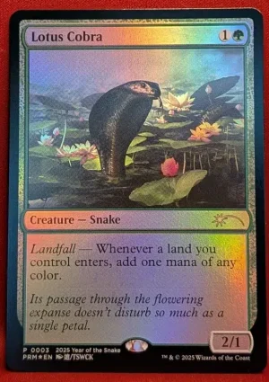 Lotus Cobra Sld Foil Magic the Gathering Proxy