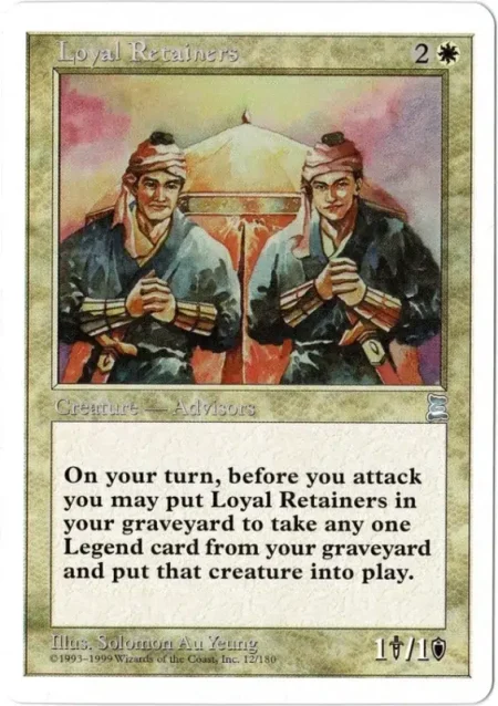 Loyal Retainers 1 Magic the Gathering Proxy