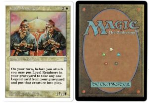 Loyal Retainers from Portal Three Kingdoms Magic the Gathering Proxy