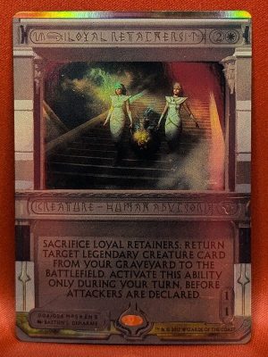 FOIL Loyal Retainers from Amonkhet Invocations Magic the Gathering Proxy
