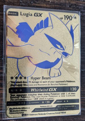 Pokemon Card Metal Replica