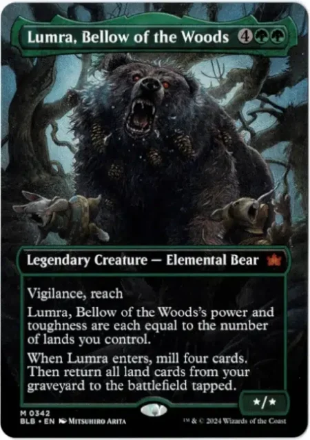 Lumra Bellow Of The Woods Magic the Gathering Proxy