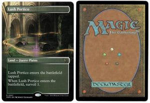Lush Portico (Borderless) from Murders at Karlov Manor Magic the Gathering Proxy