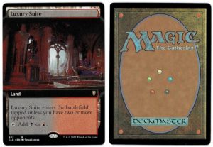 Luxury Suite (Extended Art) from Commander Legends: Battle for Baldur's Gate Magic the Gathering Proxy