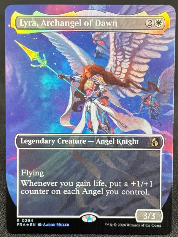 Lyra archangel of dawn 294 – magic the gathering proxy