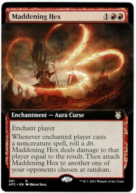 Maddening Hex Bord Magic the Gathering Proxy