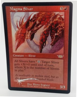 FOIL Magma Sliver from Legions Proxy
